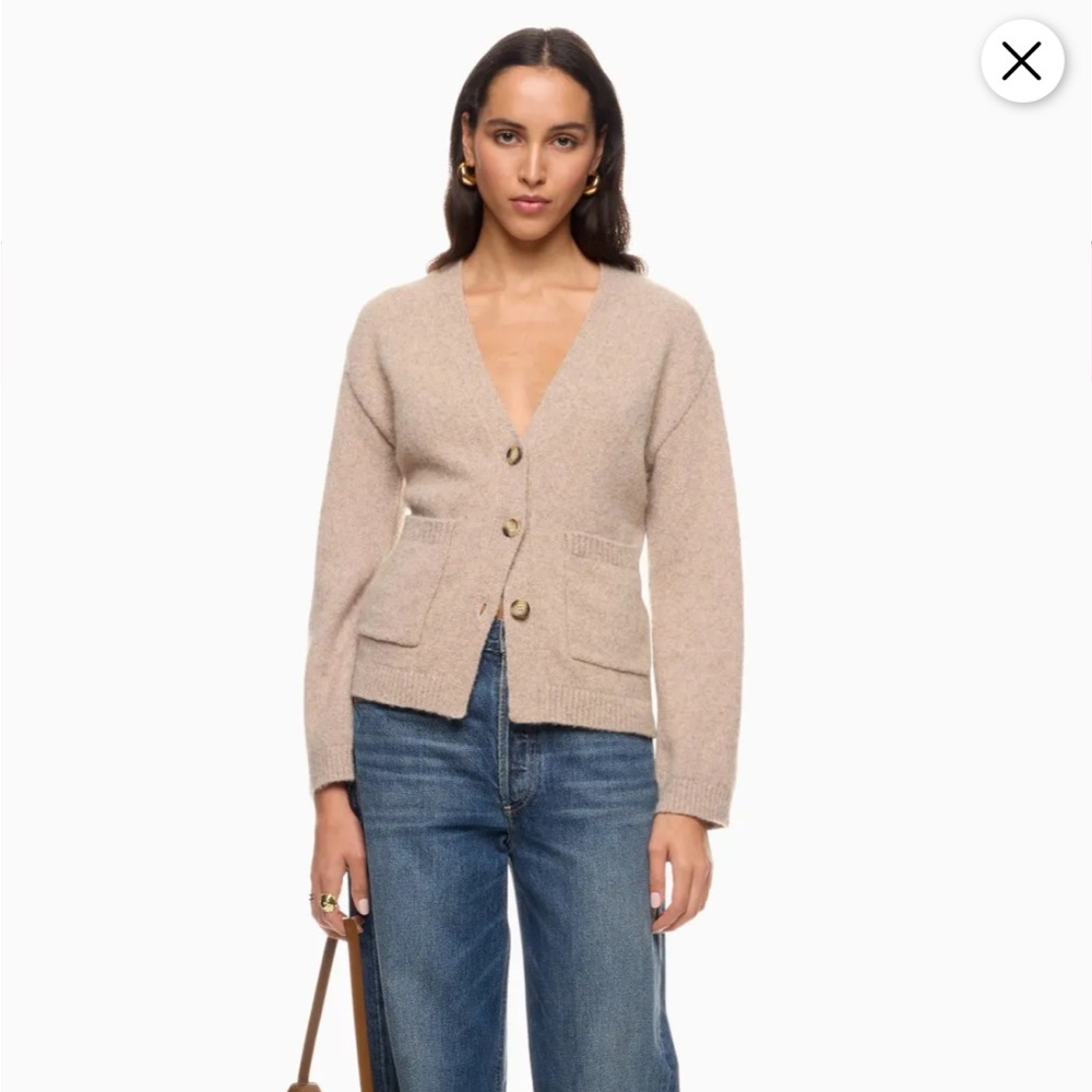 Le Jean Willa cardigan, Size XS